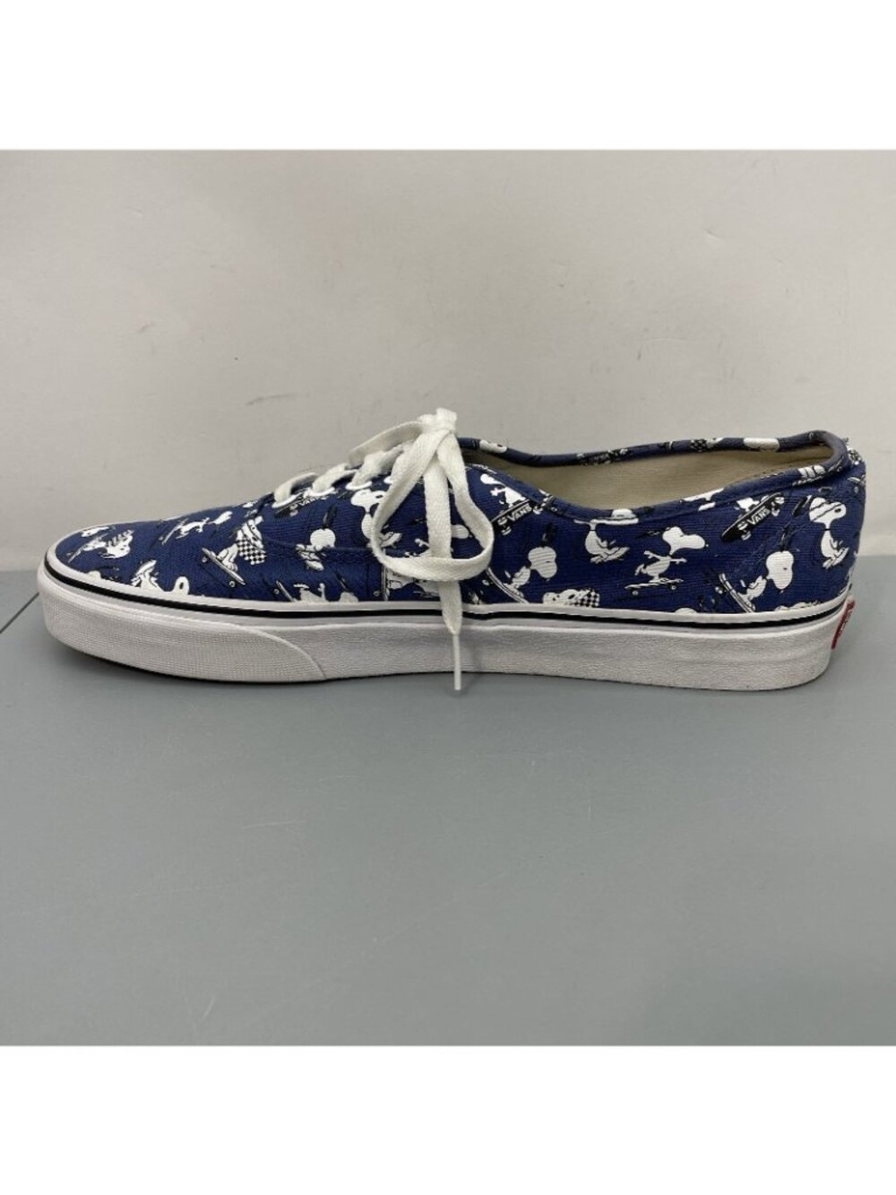 Vans x Peanuts Canvas Sneakers Shoes Snoopy Skateboarding Blue Mens 12 - Picture 12 of 14